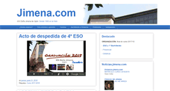 Desktop Screenshot of info.jimena.com