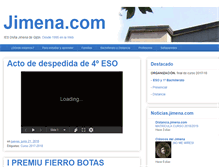 Tablet Screenshot of info.jimena.com