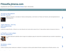 Tablet Screenshot of filosofia.jimena.com