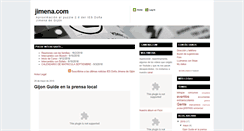 Desktop Screenshot of blog.jimena.com
